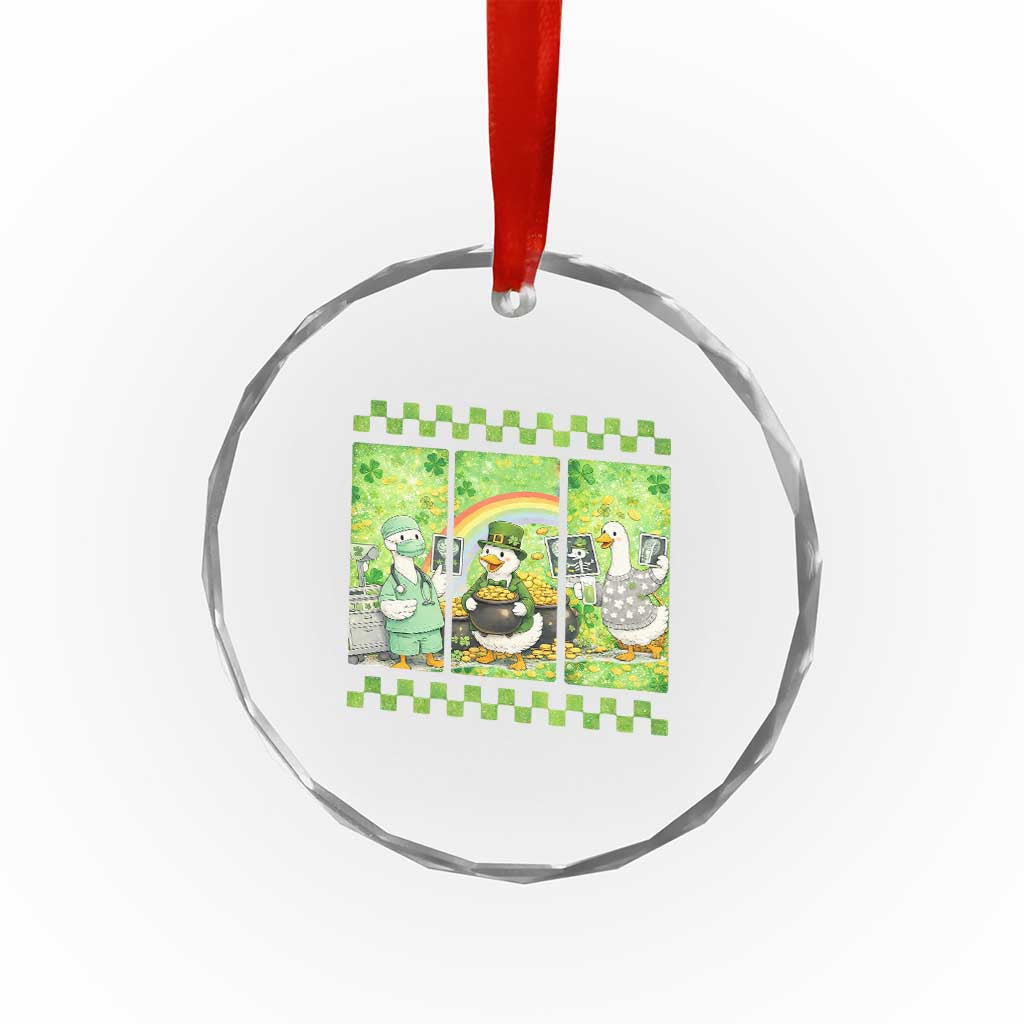 Funny Goose Radiologic Technologist Crystal Glass Ornament St Patricks Day Gift TS12 Print Your Wear