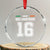 Funny Gus Lightbeer 16 Crystal Glass Ornament Ireland Irish Name St. Patricks Day Drinking Pub - Print Your Wear