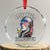 Funny Hamilton Drinking Crystal Glass Ornament Alexander Hammeredton 4th of July Beer Merica Flag TS10 Transparent Glass 3'' Circle Print Your Wear