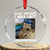 Funny Hamster Gamer Crystal Glass Ornament In My Defense I Was Left Unsupervised TS12 Transparent Glass 3'' Circle Print Your Wear