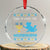 Funny Hanukkah Cat Crystal Glass Ornament Light The Meownorah Jewish Menorah Chanukah TS02 Transparent Glass 3'' Circle Print Your Wear