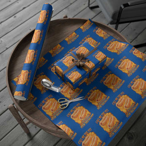 Funny Hard Hot Dog Meme Wrapping Paper Roll Call Me The Vet Cause I Be Bootleg TS10 Blue Print Your Wear