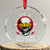 Funny I Am A Gen X-er Crystal Glass Ornament So If You Dont Want Your Feeling Hurt Walk Away Vintage Skull TS11 Transparent Glass 3'' Circle Print Your Wear