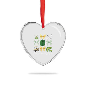 Funny Id Rather Be In Augusta Coquette Golfer Heart Crystal Glass Ornament Georgia Golf Traditions Golfing Fan Aesthetic TS02 Print Your Wear