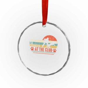 Funny IGP Bite Work Crystal Glass Ornament Schutzhund Dog Training TS10 Print Your Wear