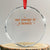 Funny Inspirational Quote Crystal Glass Ornament My Energy Is A Luxury Sparkle Star TS11 Transparent Glass 3'' Circle Print Your Wear