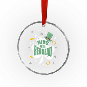 Funny Irish St Patricks Day Crystal Glass Ornament Prone To Shenanigans TS02 Print Your Wear