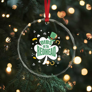 Funny Irish St Patricks Day Crystal Glass Ornament Prone To Shenanigans TS02 Print Your Wear