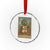 Funny Knight Meme Crystal Glass Ornament Vintage Pepe Frog Templar Crusader Fren Soldier TS10 Transparent Glass 3'' Circle Print Your Wear