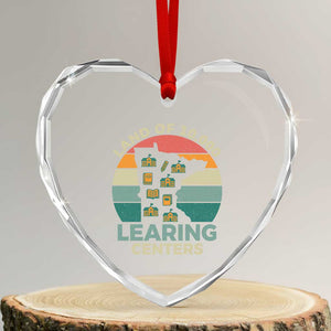 Funny Land Of 10000 Learing Center Heart Crystal Glass Ornament Anti Scam Awareness TS11 Transparent Glass 3'' Heart Print Your Wear
