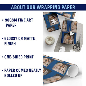 Funny Lesbian Doll Wedding Engagement Wrapping Paper Roll LGBTQ Pride Gift