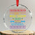 Funny LGBT Xmas Crystal Glass Ornament Don't We Now Our Gay Apparel Rainbow Unicorn TS11 Transparent Glass 3'' Circle Print Your Wear