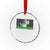 Funny Lizard Lizard Lizard Crystal Glass Ornament Weirdcore Gecko Meme TS02 Transparent Glass 3'' Circle Print Your Wear