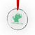 Funny Lizard Lizard Lizard Crystal Glass Ornament Weirdcore Gecko Reptile Meme TS02 Transparent Glass 3'' Circle Print Your Wear