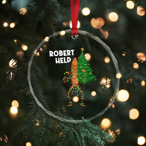 Funny Marcus The Worm Christmas Crystal Glass Ornament Robert Help Xmas Tree TS11 Print Your Wear
