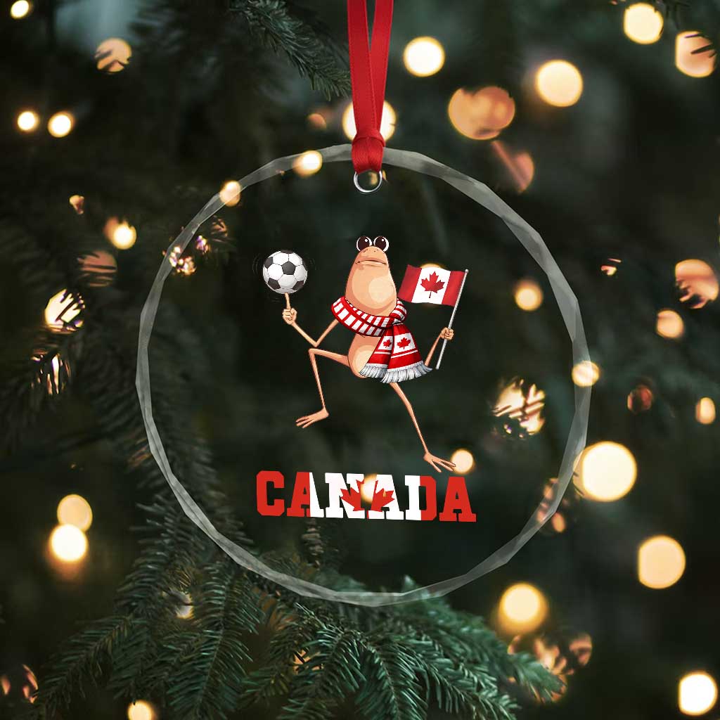 Funny Marcus The Worm Crystal Glass Ornament Canadian Pride Soccer Gift TS12 Print Your Wear