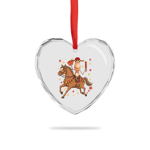 Funny Marcus The Worm Lunar New Year Heart Crystal Glass Ornament Viral Meme TS12 Print Your Wear