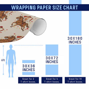 Funny Marcus The Worm Lunar New Year Wrapping Paper Roll Viral Meme TS12 Print Your Wear