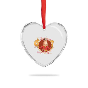 Funny Marcus The Worm Six Seven Lunar New Year Meme Heart Crystal Glass Ornament TS12 Print Your Wear
