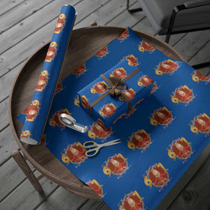 Funny Marcus The Worm Six Seven Lunar New Year Meme Wrapping Paper Roll TS12 Blue Print Your Wear