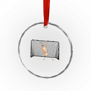 Funny Marcus The Worm Soccer Goalkeeper Gift Crystal Glass Ornament TS12 Print Your Wear