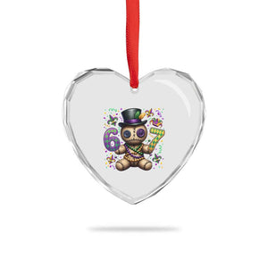 Funny Mardi Gras 67 Voodoo Doll Heart Crystal Glass Ornament Fat Tuesday Six Seven Meme TS11 Print Your Wear