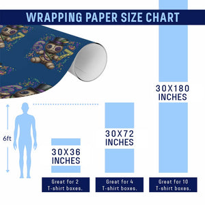 Funny Mardi Gras 67 Voodoo Doll Wrapping Paper Roll Fat Tuesday Six Seven Meme TS11 Print Your Wear