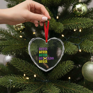 Funny Mardi Gras Drinking Heart Crystal Glass Ornament Retro Beads Beer Carnival Party TS11 Print Your Wear