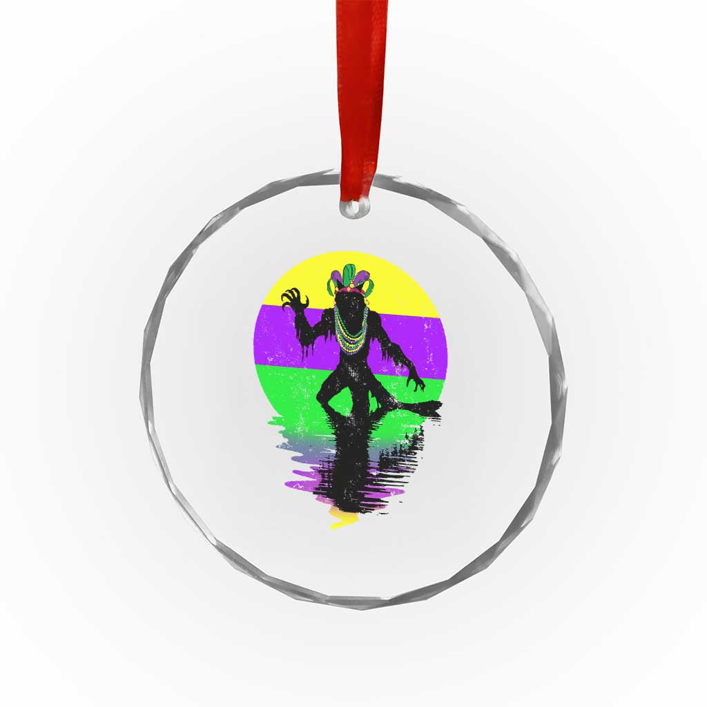 Funny Mardi Gras Rougarou Crystal Glass Ornament Beads Carnival Cryptids Of Louisiana TS11 Print Your Wear