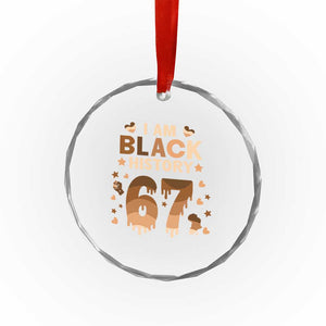 Funny Melanin Six Seven Meme Crystal Glass Ornament African American Gift TS12 Print Your Wear