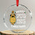 Funny Merry Pugging Xmas Dog Pugmas Pug Crystal Glass Ornament TS09 Transparent Glass 3'' Circle Print Your Wear