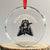 Funny Nakatomi Plaza Crystal Glass Ornament It's Not Xmas Until Hans Gruber Falls From Nakatomi Plaza TS11 Transparent Glass 3'' Circle Print Your Wear