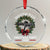 Funny Nakatomi Plaza Crystal Glass Ornament Xmas Party 1988 Xmas Bullet Gun Wreath TS11 Transparent Glass 3'' Circle Print Your Wear
