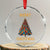 Funny Native American Eagle Feather Xmas Tree Crystal Glass Ornament TS11 Transparent Glass 3'' Circle Print Your Wear