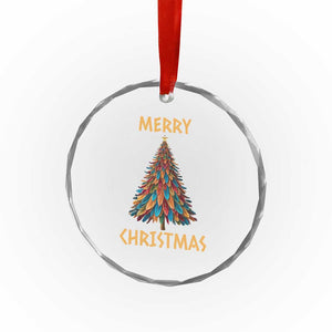 Funny Native American Eagle Feather Xmas Tree Crystal Glass Ornament TS11 Print Your Wear
