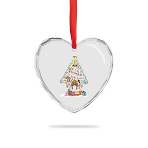 Funny Native American Xmas Tree Medicine Wheel Heart Crystal Glass Ornament TS11 Print Your Wear