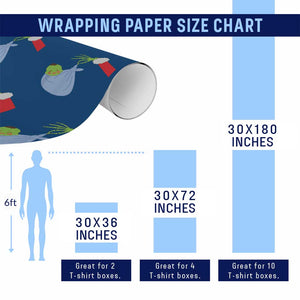 Funny NICU Labor Delivery Nurse Christmas Santa Green Baby Wrapping Paper Roll TS11 Print Your Wear