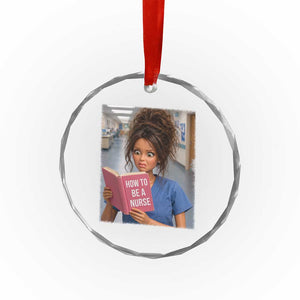 Funny Nursing Student Doll Face Meme Crystal Glass Ornament Future Nurse Gift TS12 Print Your Wear