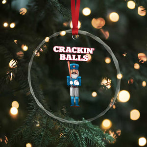 Funny Nutcracker Baseball Crystal Glass Ornament Crackin' Balls Baseball Players TS11 Print Your Wear