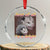 Funny Opossum Crystal Glass Ornament First Of All I'm A Delight TS02 Transparent Glass 3'' Circle Print Your Wear