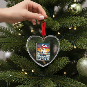 Funny Our Ice Is Nothing Like Your Ice Heart Crystal Glass Ornament Greenland Support Gift TS12 Print Your Wear