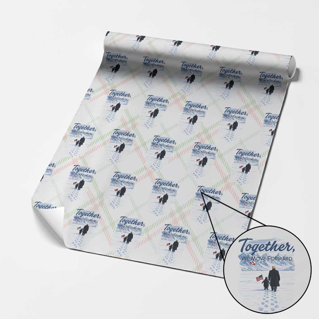 Funny Penguin Protest Wrapping Paper Roll Trump Nihilist Penguin Minimal Political Meme TS14 Christmas Plaid Print Your Wear