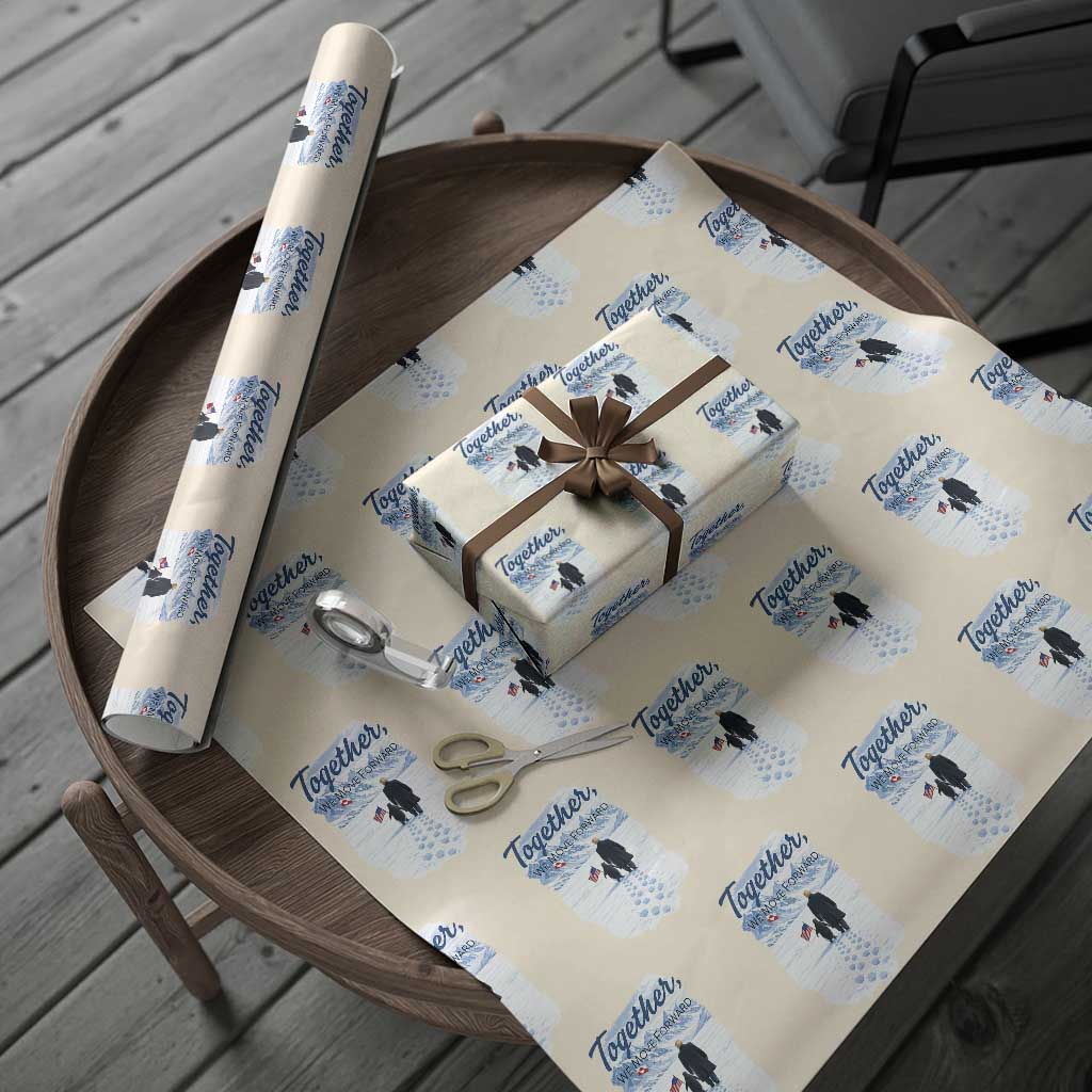 Funny Penguin Protest Wrapping Paper Roll Trump Nihilist Penguin Minimal Political Meme TS14 Beige Print Your Wear