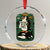 Funny Penguin Resist Crystal Glass Ornament No Tarriffs Activism Graphic - Print Your Wear