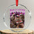 Funny Pesto The Penguin Xmas Crystal Glass Ornament TS11 Transparent Glass 3'' Circle Print Your Wear