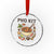 Funny Pho Kit Vietnamese Noodle Pun Crystal Glass Ornament Ramen Pho Lovers Hilarious Foodie Graphic TS02 Transparent Glass 3'' Circle Print Your Wear
