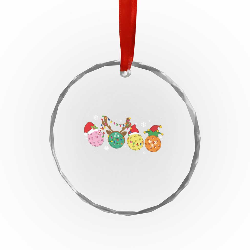 Funny Pickleball Crystal Glass Ornament TS10 Print Your Wear