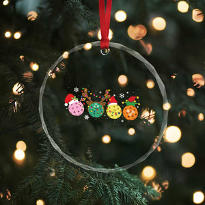 Funny Pickleball Crystal Glass Ornament TS10 Print Your Wear