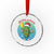 Funny Pickleball Xmas Crystal Glass Ornament Eat Dink And Be Merry Gift For Players TS12 Transparent Glass 3'' Circle Print Your Wear