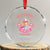 Funny Pink Trump Girl Crystal Glass Ornament But Daddy I Love Him Cowboy Trump My President TS09 Transparent Glass 3'' Circle Print Your Wear
